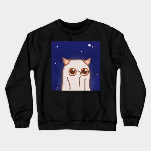 Ghost Owl Crewneck Sweatshirt